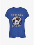 Star Wars Rebel Kiss Girls T-Shirt, ROYAL, hi-res