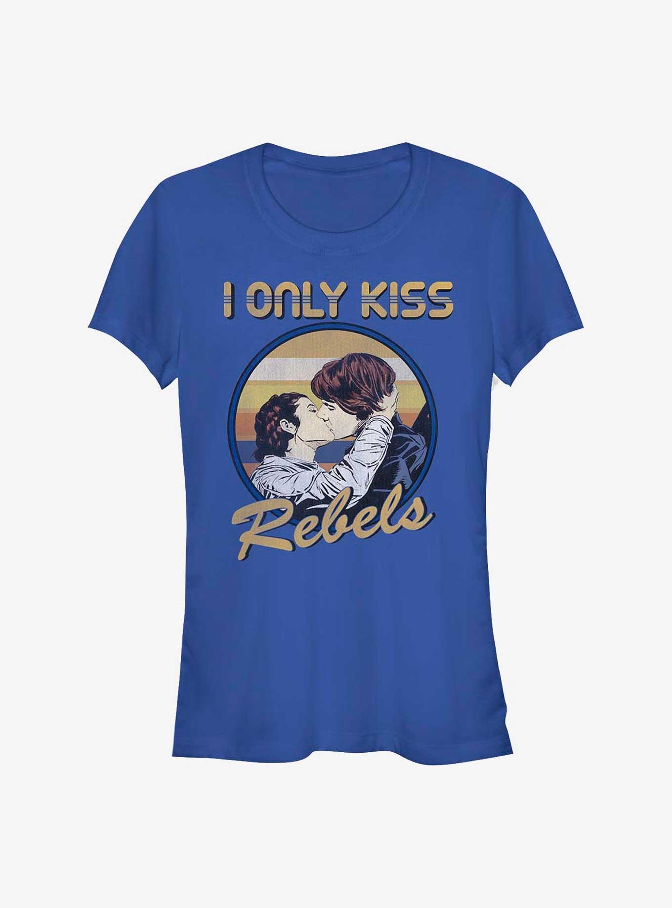 Star Wars Rebel Kiss Girls T-Shirt, ROYAL, hi-res