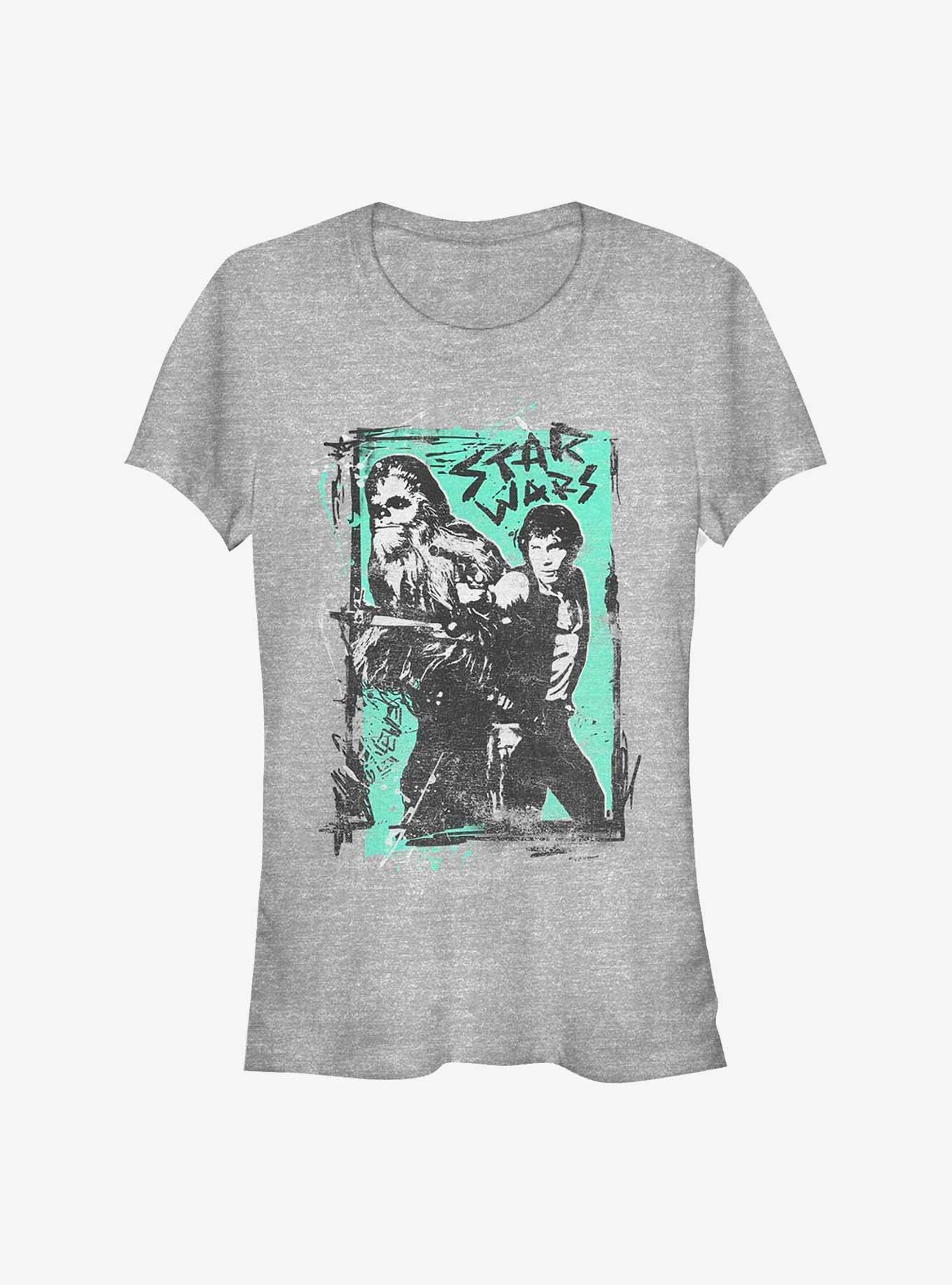 Star Wars Smug Bros Girls T-Shirt, ATH HTR, hi-res