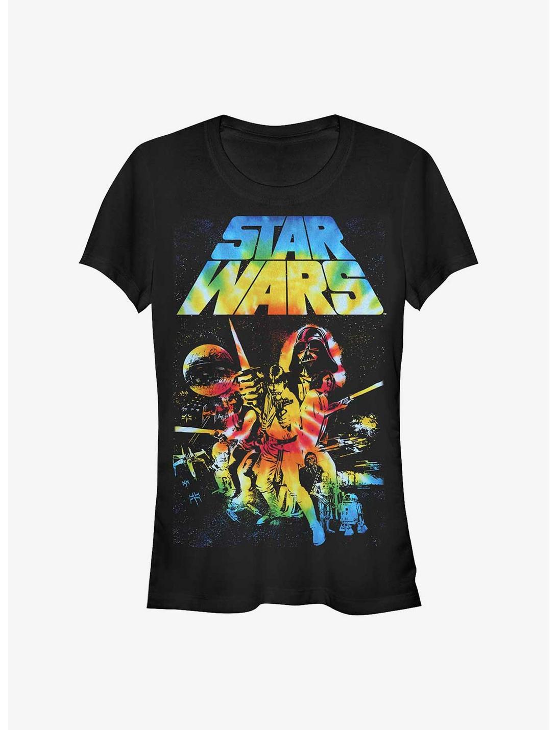 Star Wars Space Cowboy Girls T-Shirt, BLACK, hi-res