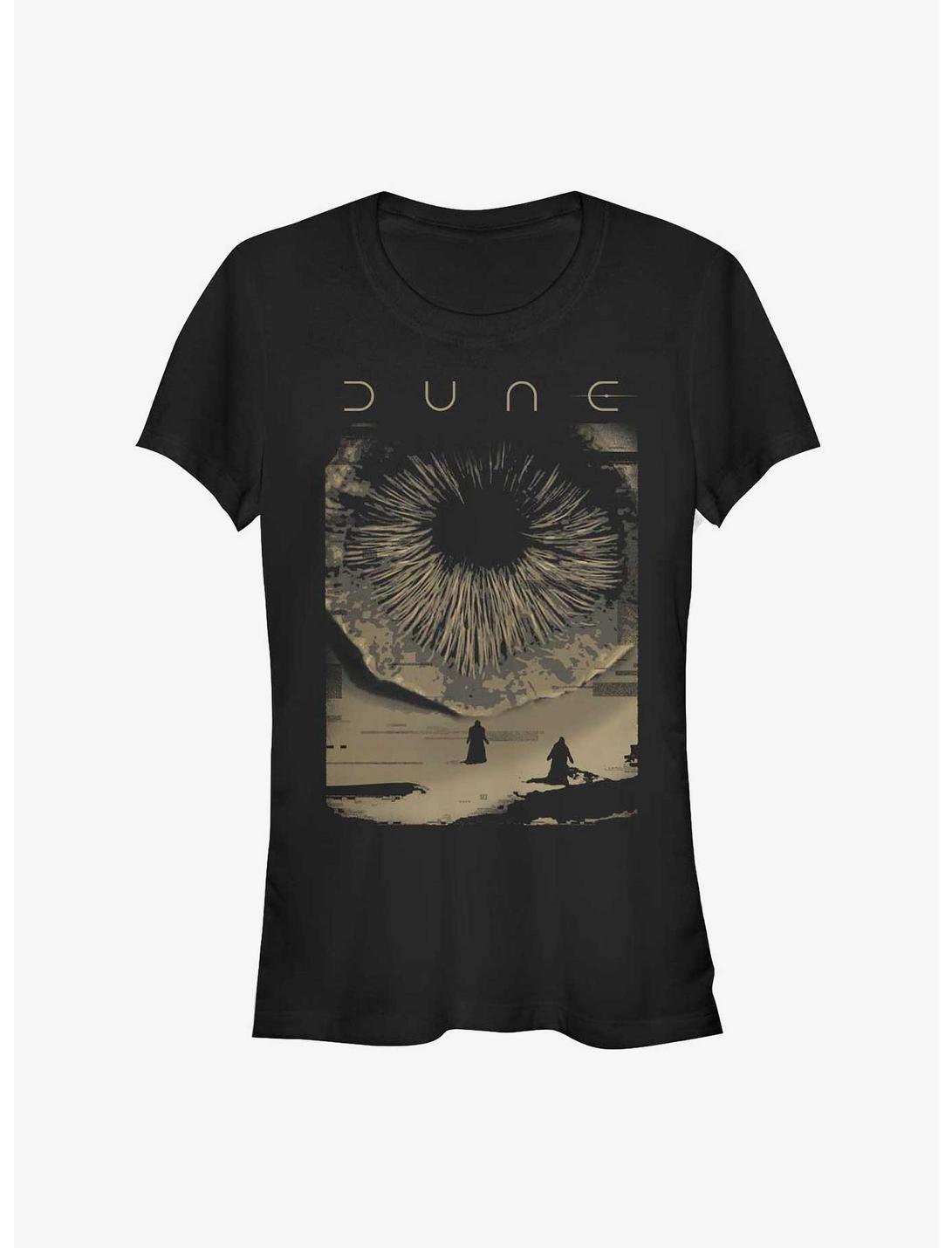 Dune Big Worm Girls T-Shirt, BLACK, hi-res