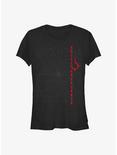 Dune Harkonnen Tech Girls T-Shirt, BLACK, hi-res