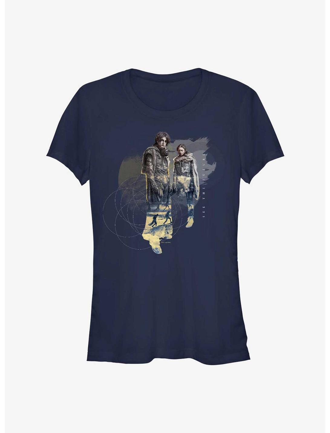 Dune See The Future Girls T-Shirt, NAVY, hi-res