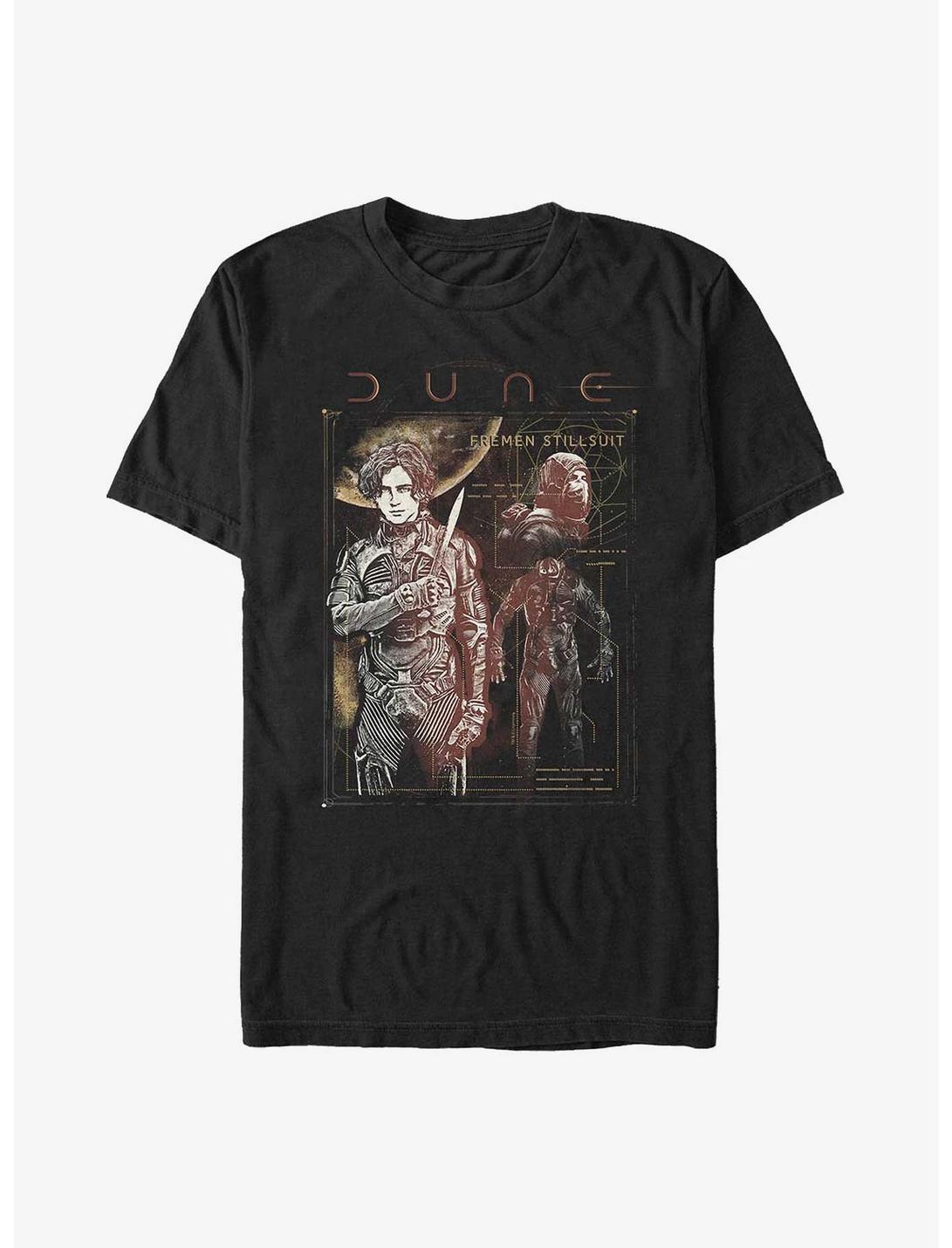 Dune Exoskeleton T-Shirt, BLACK, hi-res