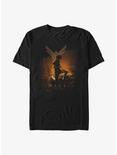 Dune Paul Geo Grunge T-Shirt, BLACK, hi-res