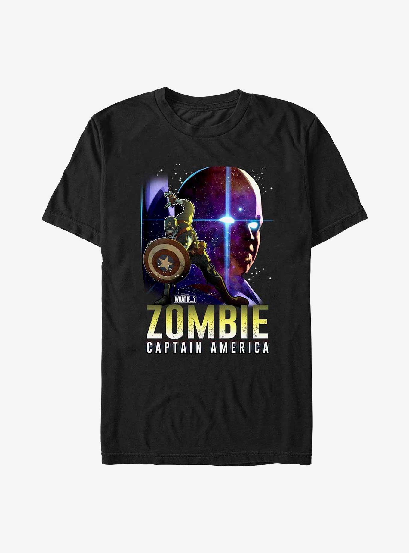 Marvel What If...? Watcher Zombie Cap T-Shirt, , hi-res