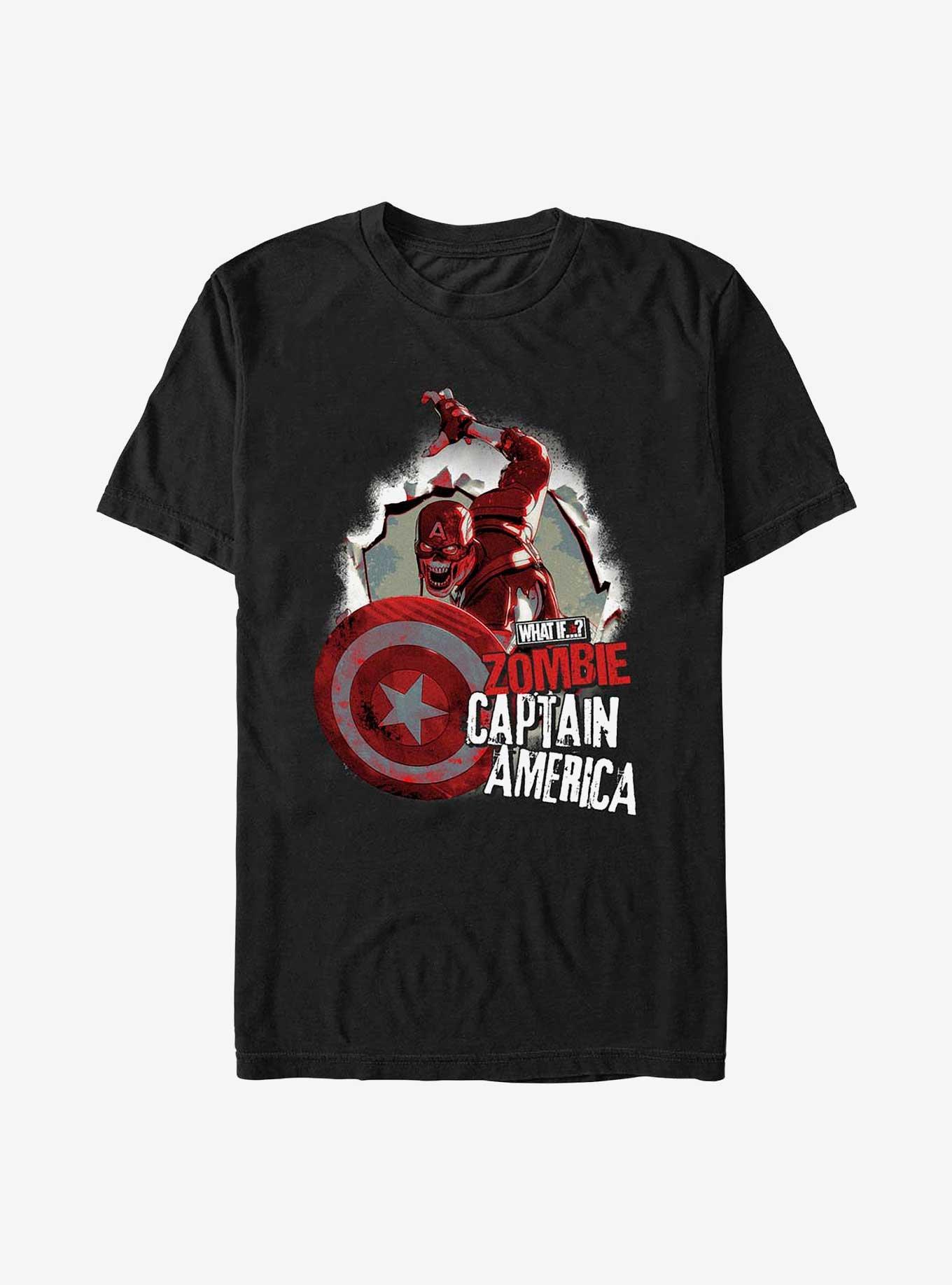 Marvel What If...? Zombie Cap Poster T-Shirt, , hi-res