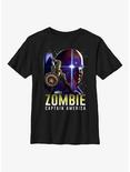 Marvel What If...? Watcher Zombie Cap Youth T-Shirt, BLACK, hi-res