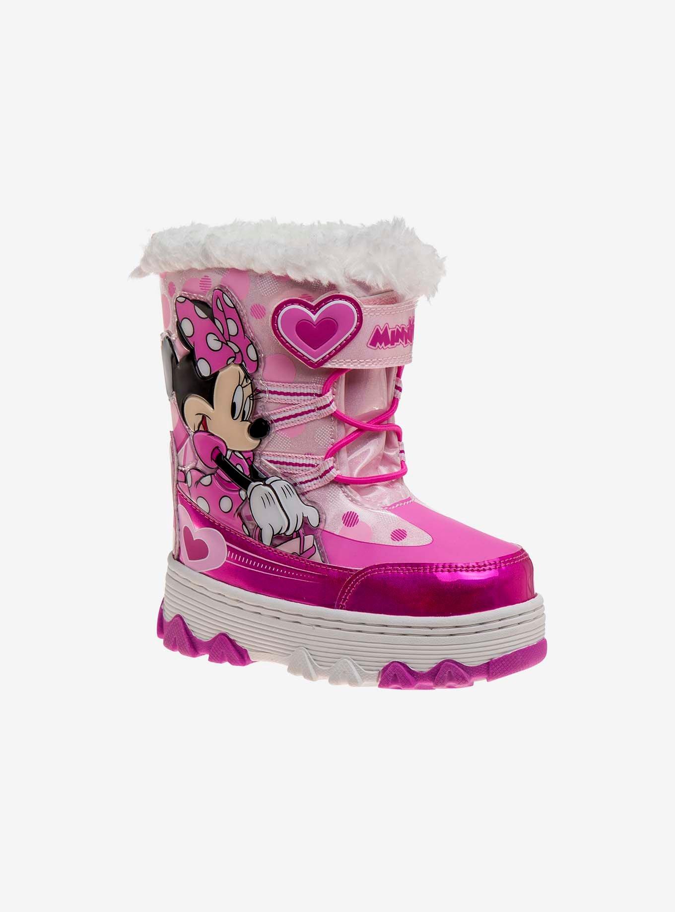 Disney Minnie Mouse Toddler Snowboots, , hi-res