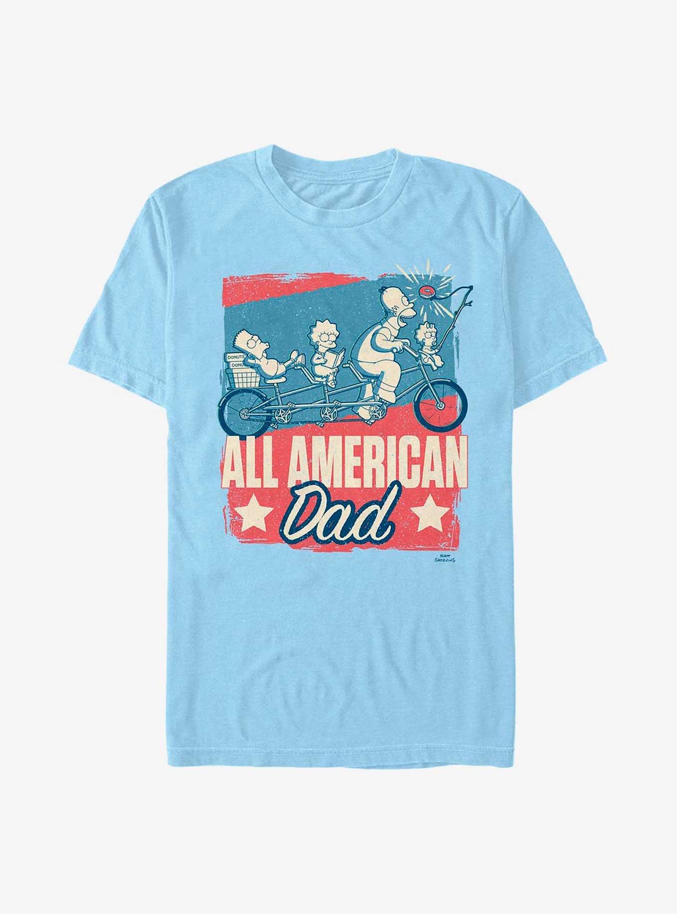 The Simpsons All-American Dad T-Shirt, , hi-res