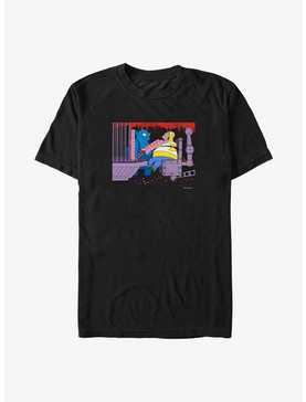 The Simpsons Devil Feeding Homer T-Shirt, , hi-res