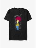 The Simpsons Die Bart Die Sideshow Bob T-Shirt, BLACK, hi-res