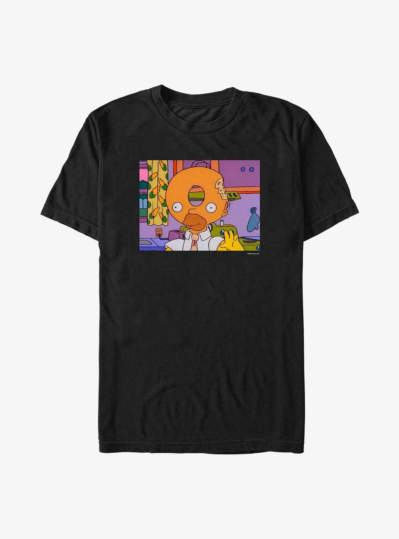 The Simpsons Homer Donut Head T-Shirt