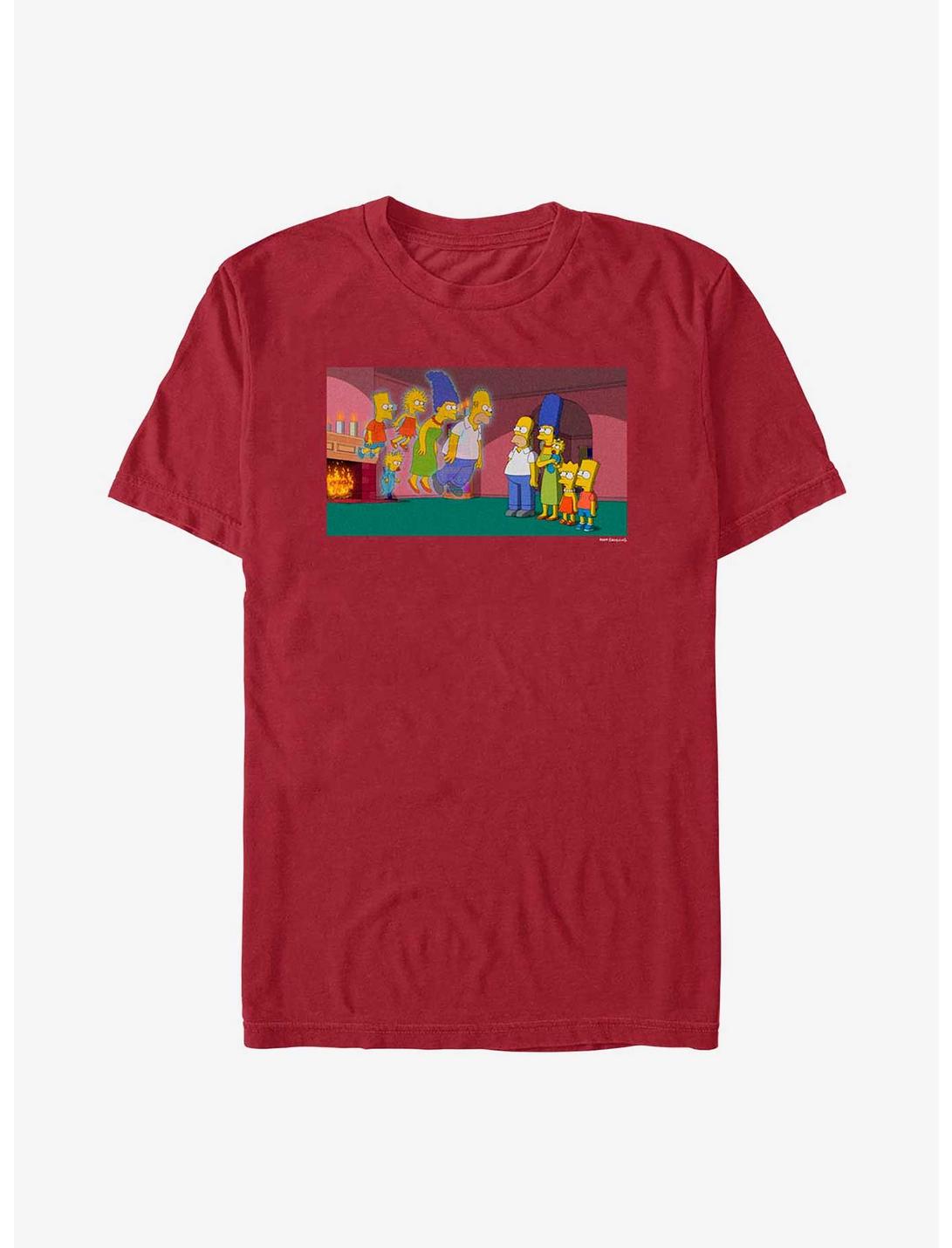 The Simpsons Doppleganger Family T-Shirt, CARDINAL, hi-res