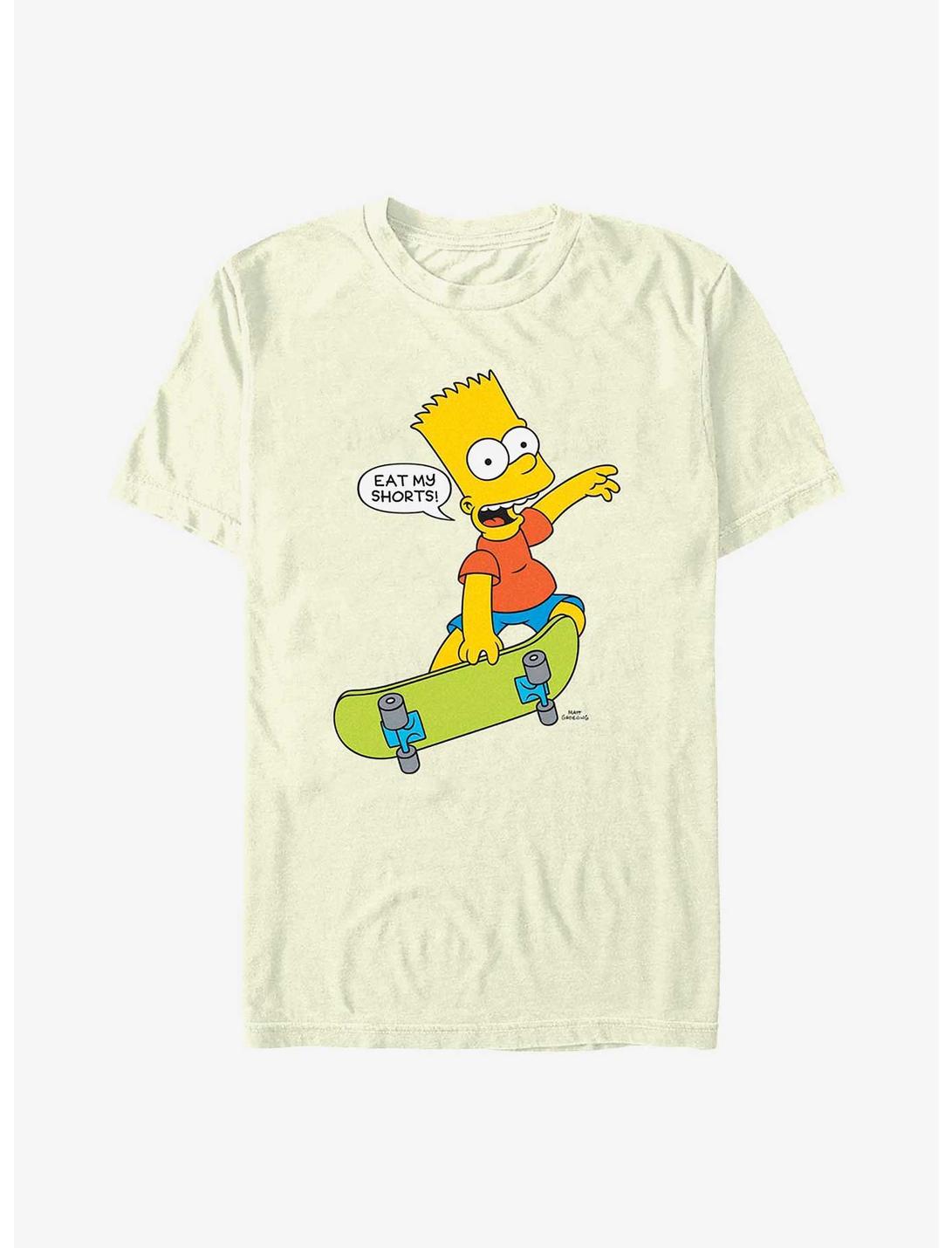 The Simpsons Bart Eat My Shorts T-Shirt, NATURAL, hi-res