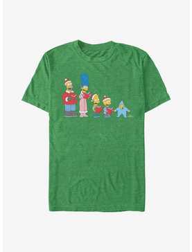 The Simpsons Family Carols T-Shirt, , hi-res