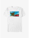 The Simpsons Godizilla Homer T-Shirt, WHITE, hi-res