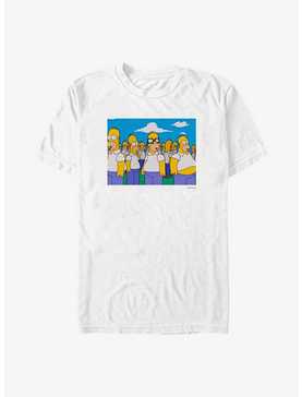 The Simpsons Homer Clones T-Shirt, WHITE, hi-res