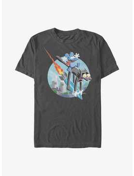 The Simpsons Itchy & Scratchy Riding Missle T-Shirt, , hi-res