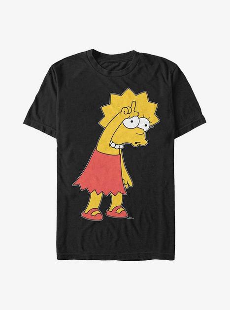 The Simpsons Loser Lisa T-Shirt - BLACK | Hot Topic