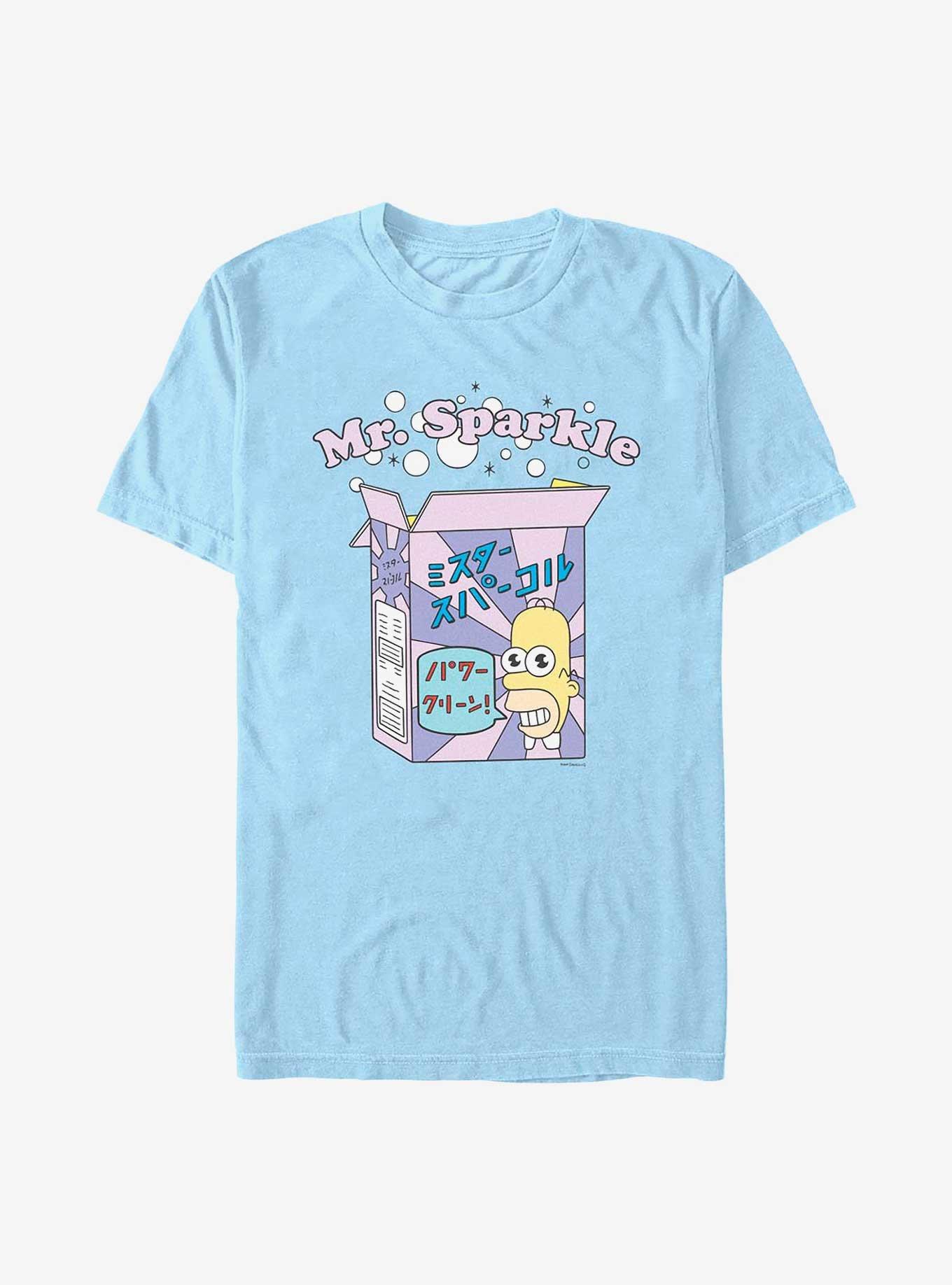 The Simpsons Mr. Sparkle Box T-Shirt, LT BLUE, hi-res