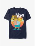 The Simpsons Ha, Ha! Nelson T-Shirt, NAVY, hi-res