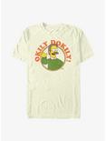 The Simpsons Okily Dokily Flanders Dad Circle T-Shirt, NATURAL, hi-res