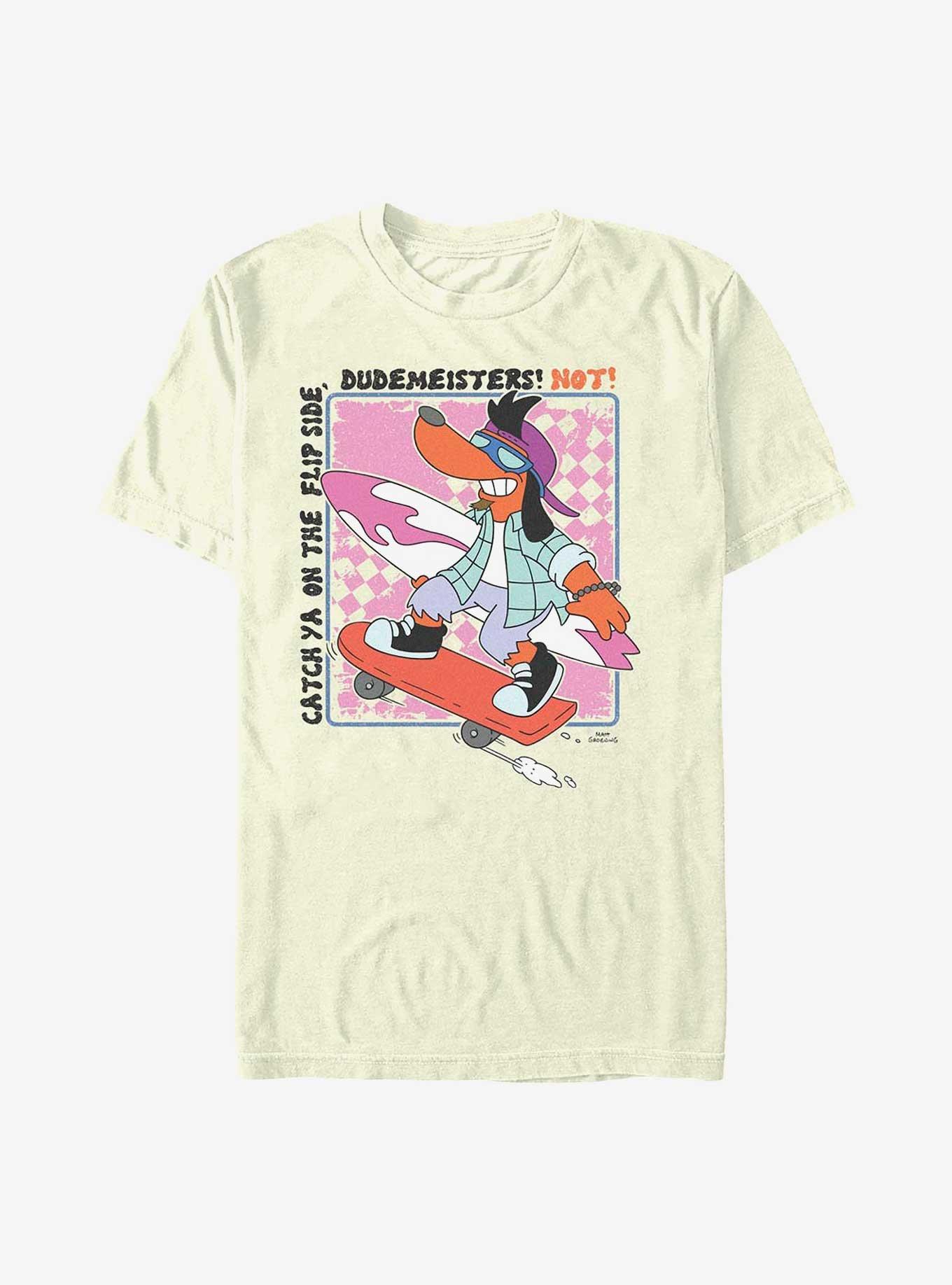 The Simpsons Poochie, Catch Ya On The Flip Side T-Shirt, NATURAL, hi-res