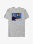 The Simpsons Principal Skinner Steamed Hams T-Shirt, ATH HTR, hi-res