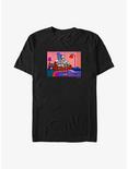 The Simpsons Treehouse Intro Couch T-Shirt, BLACK, hi-res