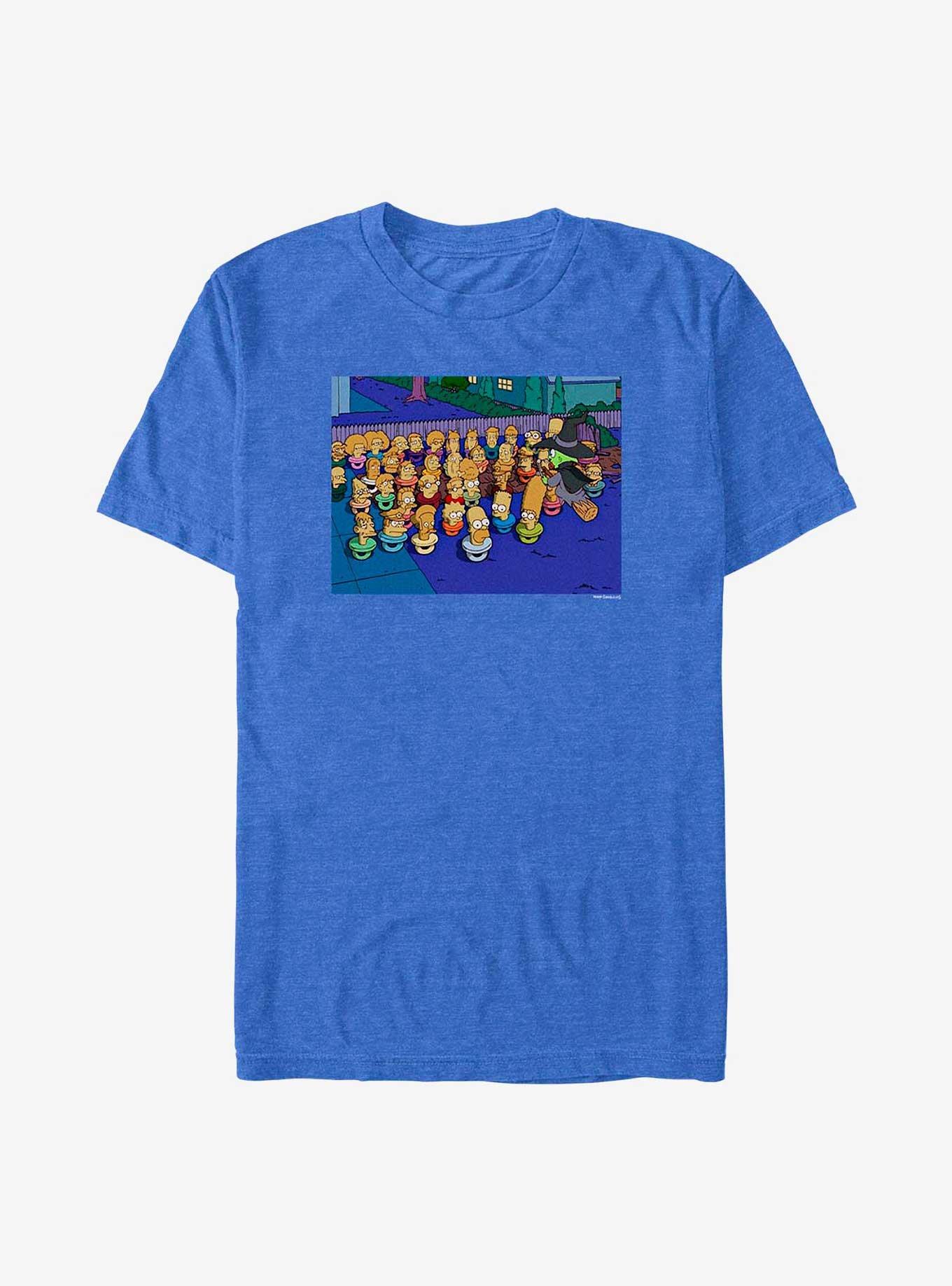The Simpsons Characters As Binkies Maggie T-Shirt, ROY HTR, hi-res
