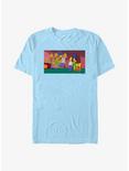 The Simpsons Doppleganger Family T-Shirt, LT BLUE, hi-res
