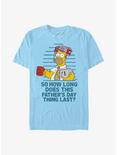 The Simpsons Homer This Father's Day Thing T-Shirt, LT BLUE, hi-res