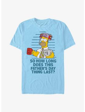 The Simpsons Homer This Father's Day Thing T-Shirt, , hi-res
