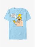 The Simpsons Forever Grandpa T-Shirt, LT BLUE, hi-res