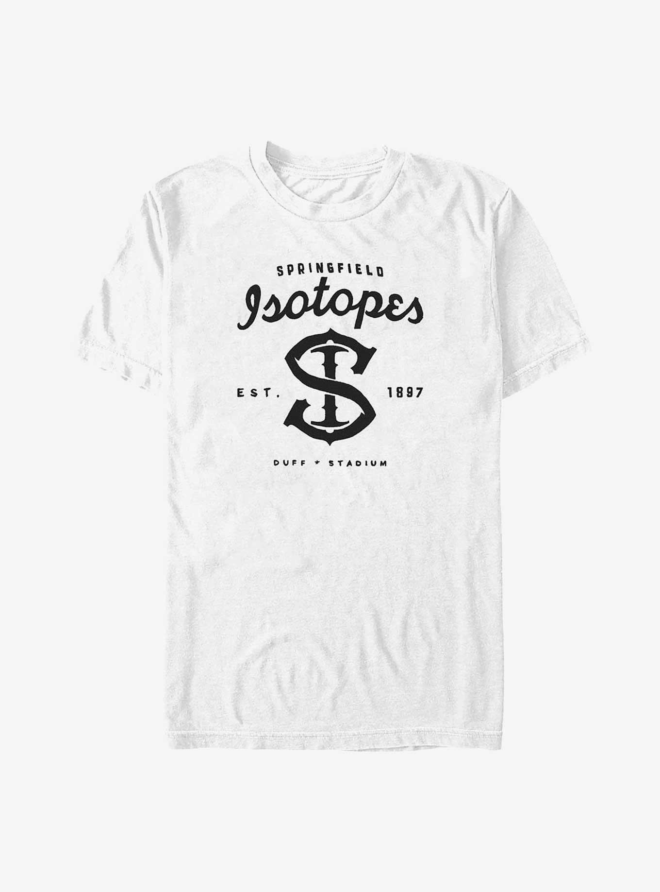 The Simpsons Isotopes Collegiate T-Shirt