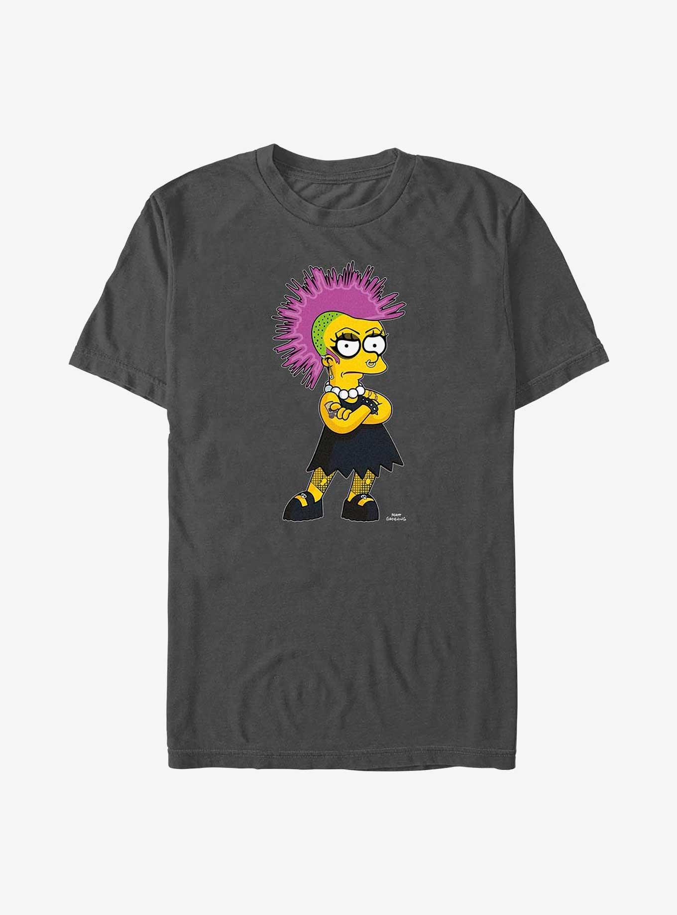 The Simpsons Lisa Goes Punk T-Shirt, , hi-res