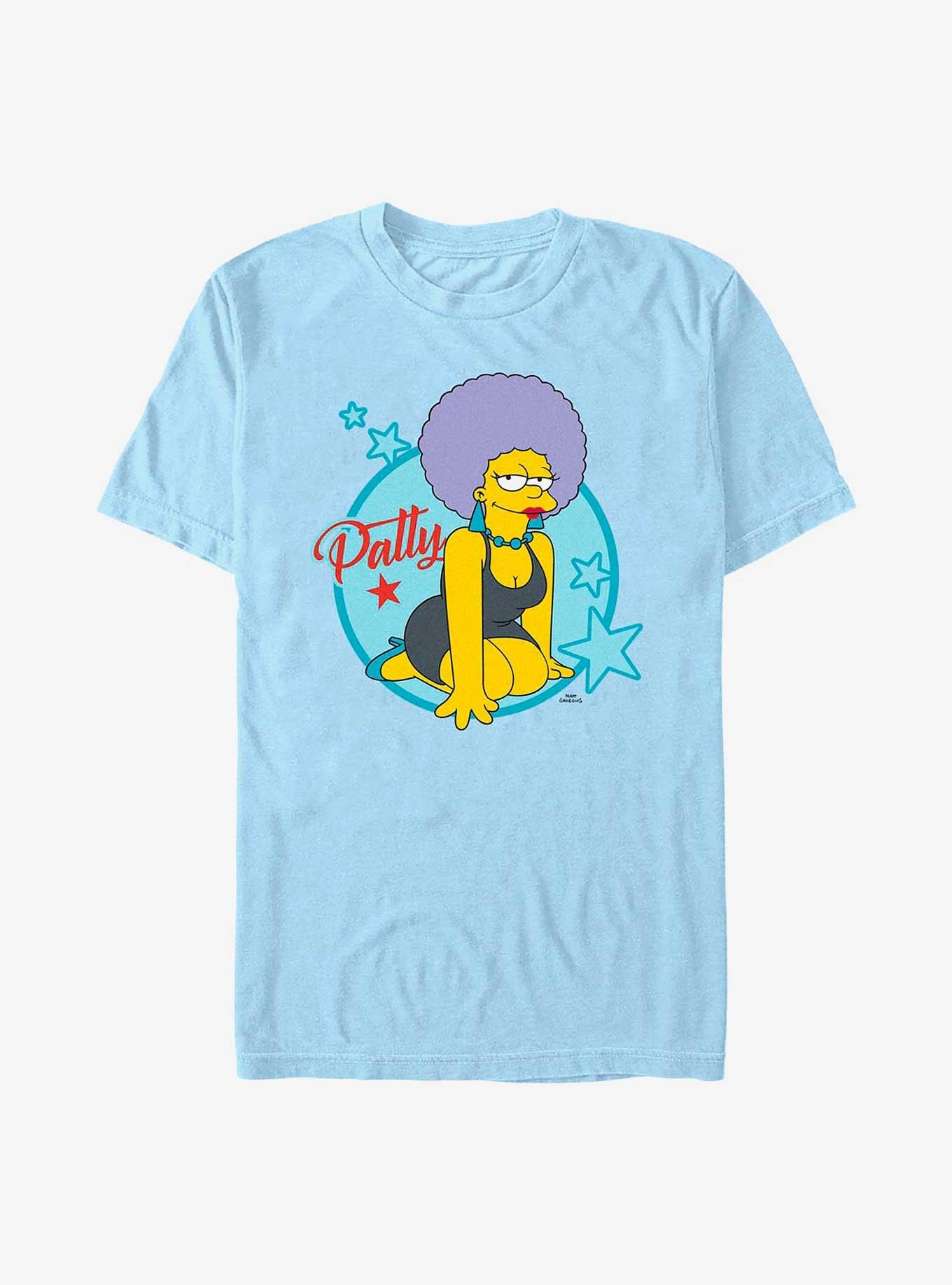 The Simpsons Patty Star T-Shirt, LT BLUE, hi-res