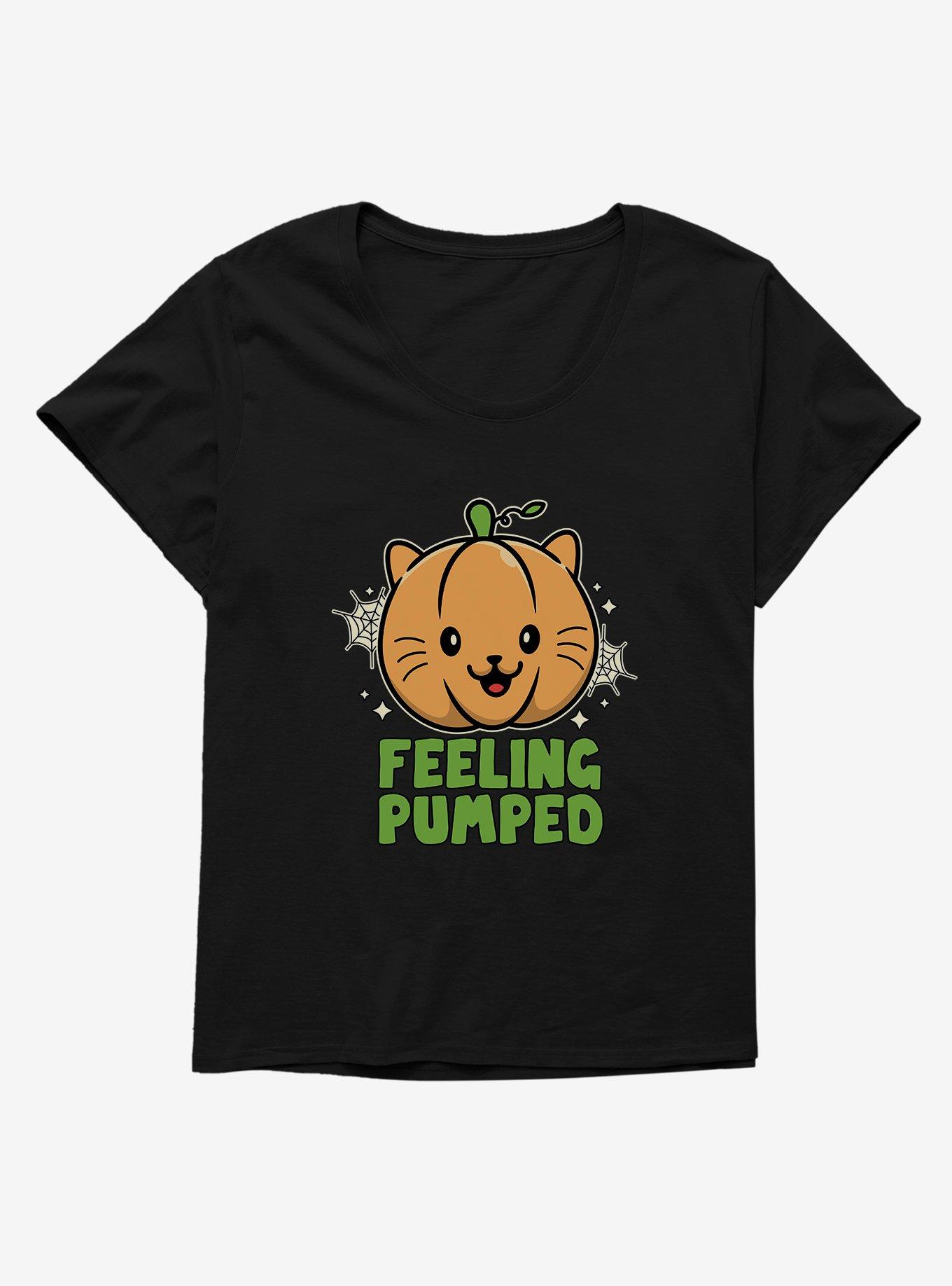 Halloween Feeling Pumped Womens T-Shirt Plus Size, , hi-res