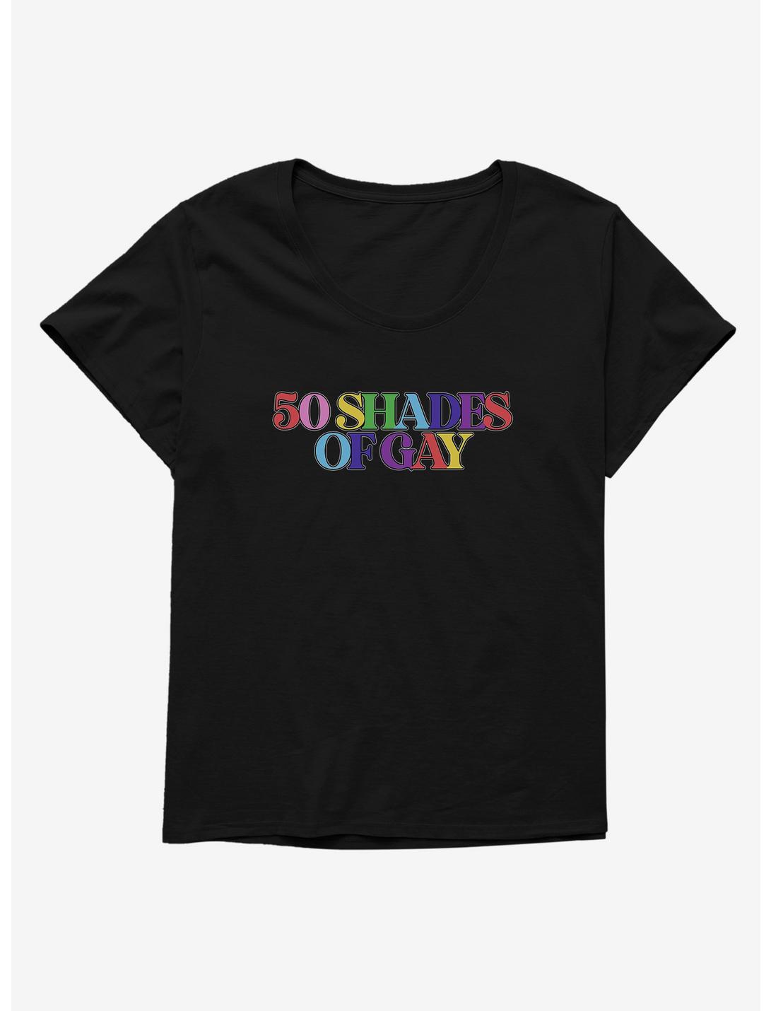 50 Shades Of Gay Plus Size T-Shirt, , hi-res