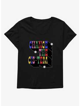 Change The Cis-Tem Plus Size T-Shirt, , hi-res
