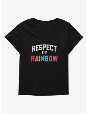 Respect The Rainbow Plus Size T-Shirt, , hi-res