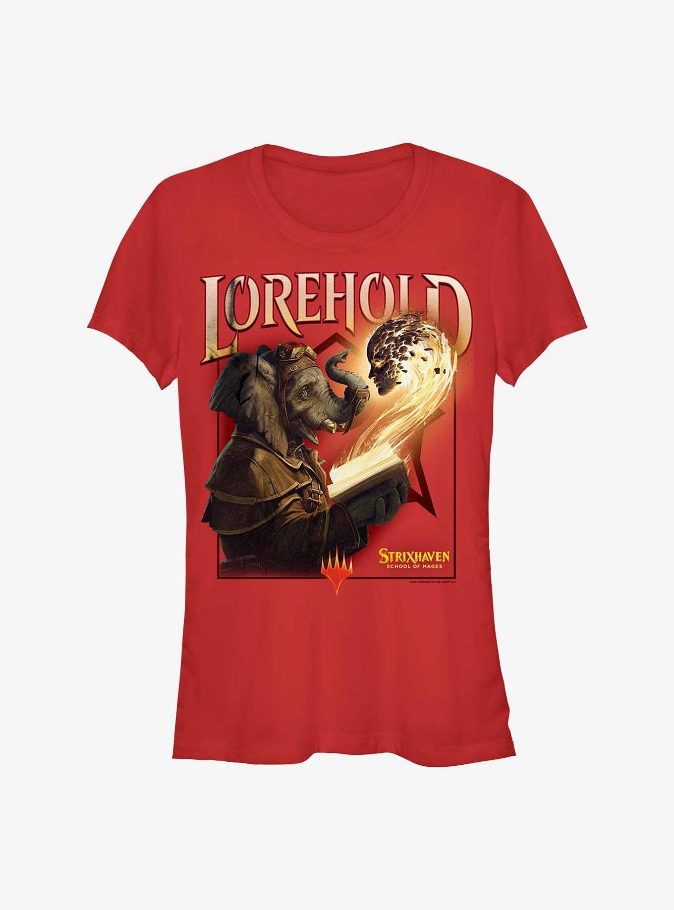 Magic The Gathering Lorehold Student Girls T-Shirt, RED, hi-res