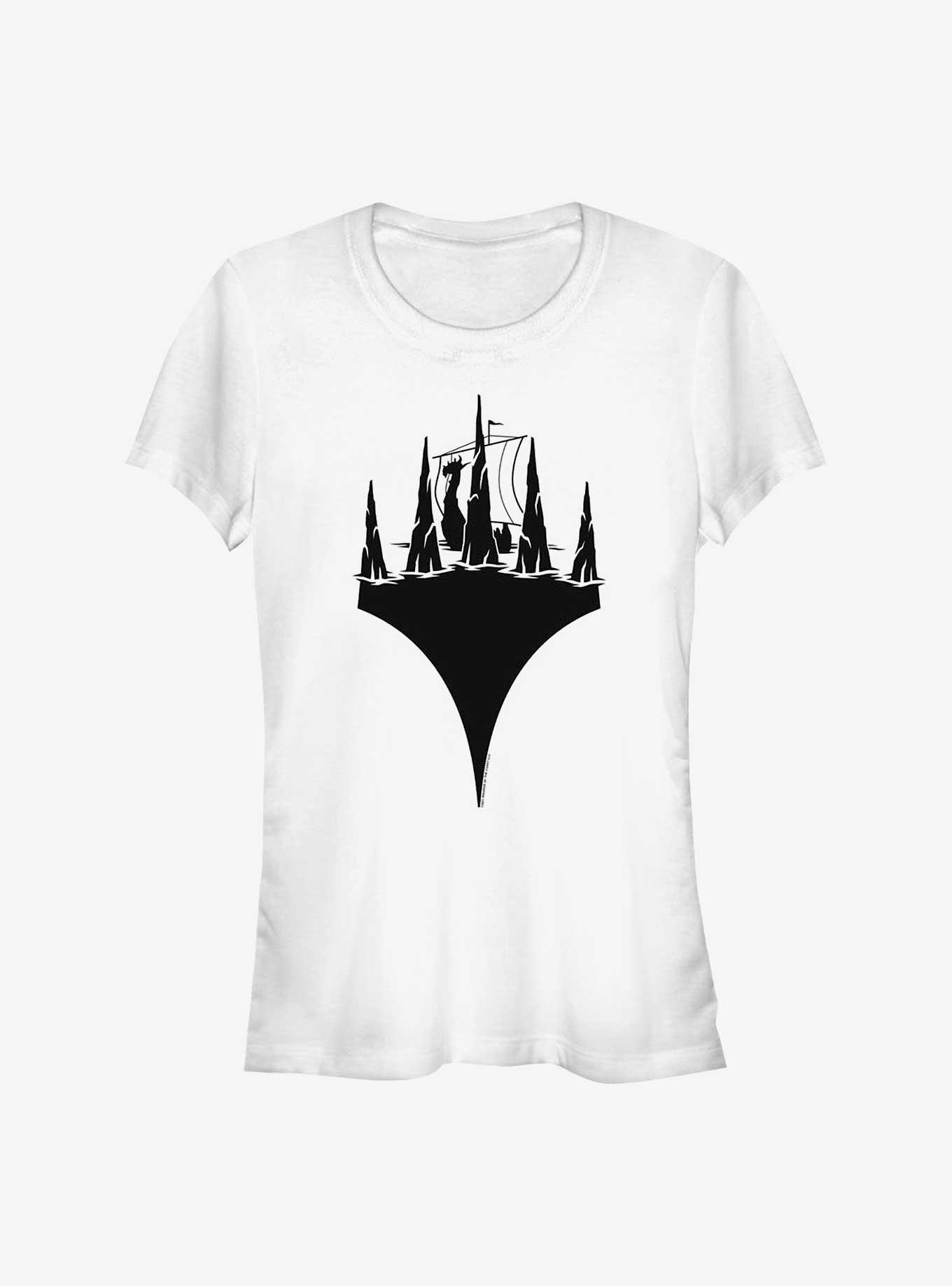 Magic The Gathering Planeswalker Viking Ship Girls T-Shirt, , hi-res