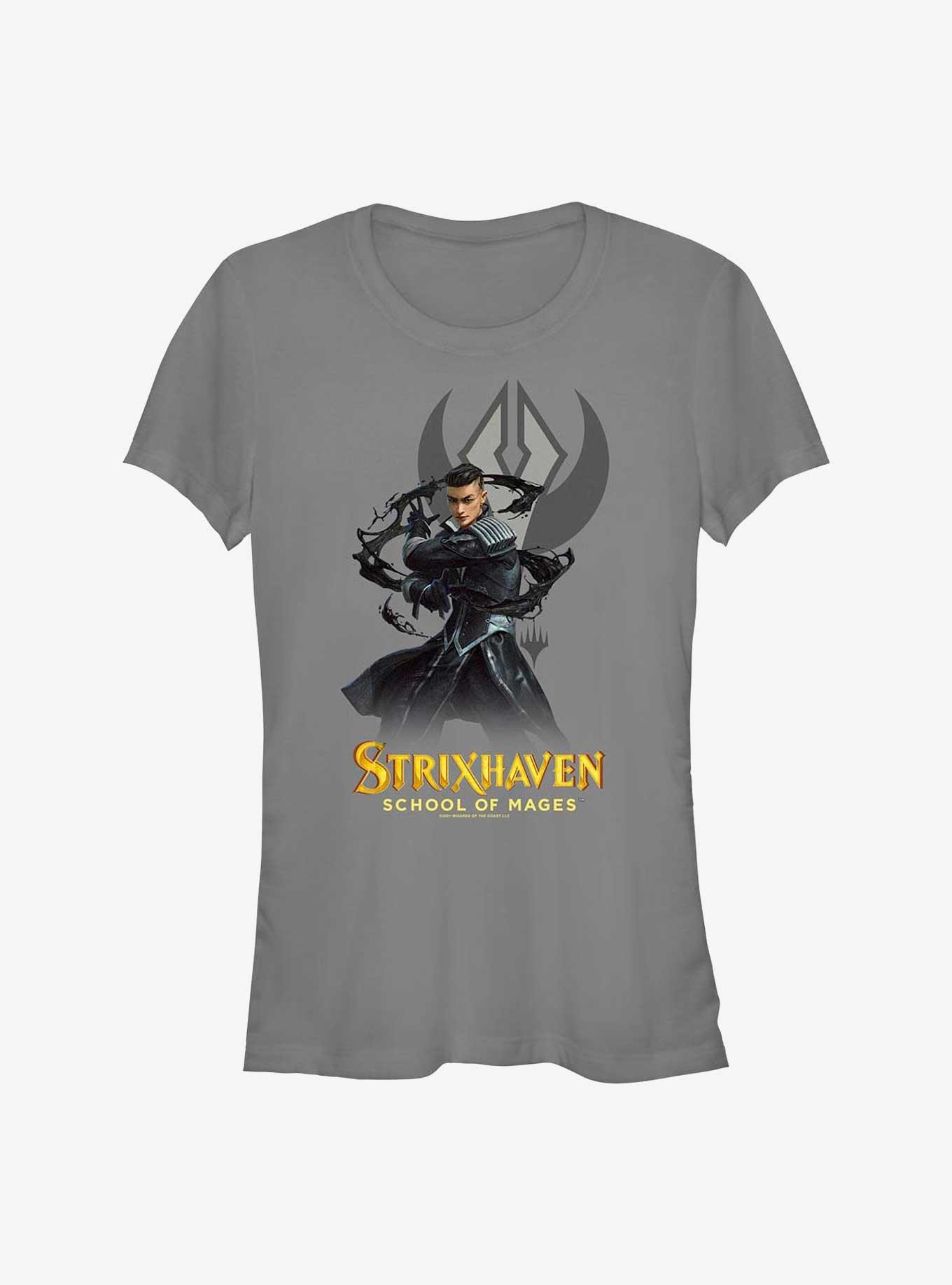 Magic The Gathering Silverquill Focus Girls T-Shirt, CHARCOAL, hi-res