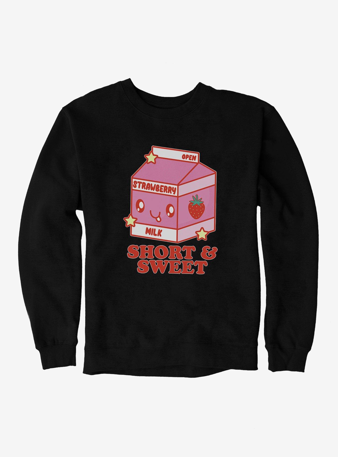 Strawberry Milk Short Sweet Sweatshirt, , hi-res