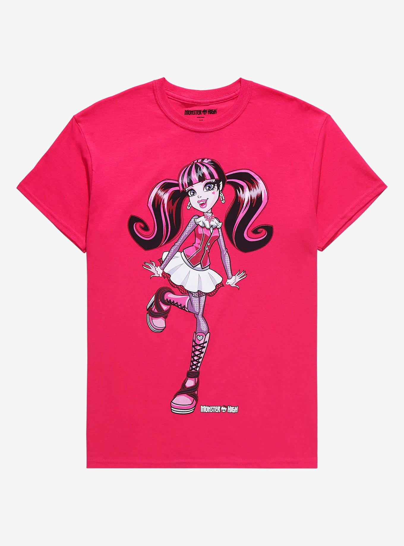 Monster High Draculaura Boyfriend Fit Girls T-Shirt, MULTI, hi-res