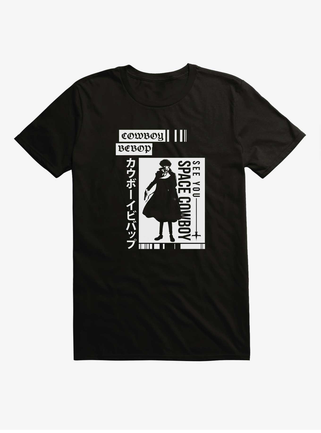 Cowboy Bebop Space Cowboy T-Shirt, BLACK, hi-res