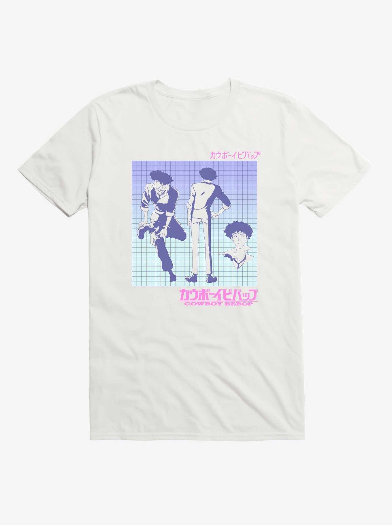 Cowboy Bebop Spike Grid Gradient T-Shirt, , hi-res