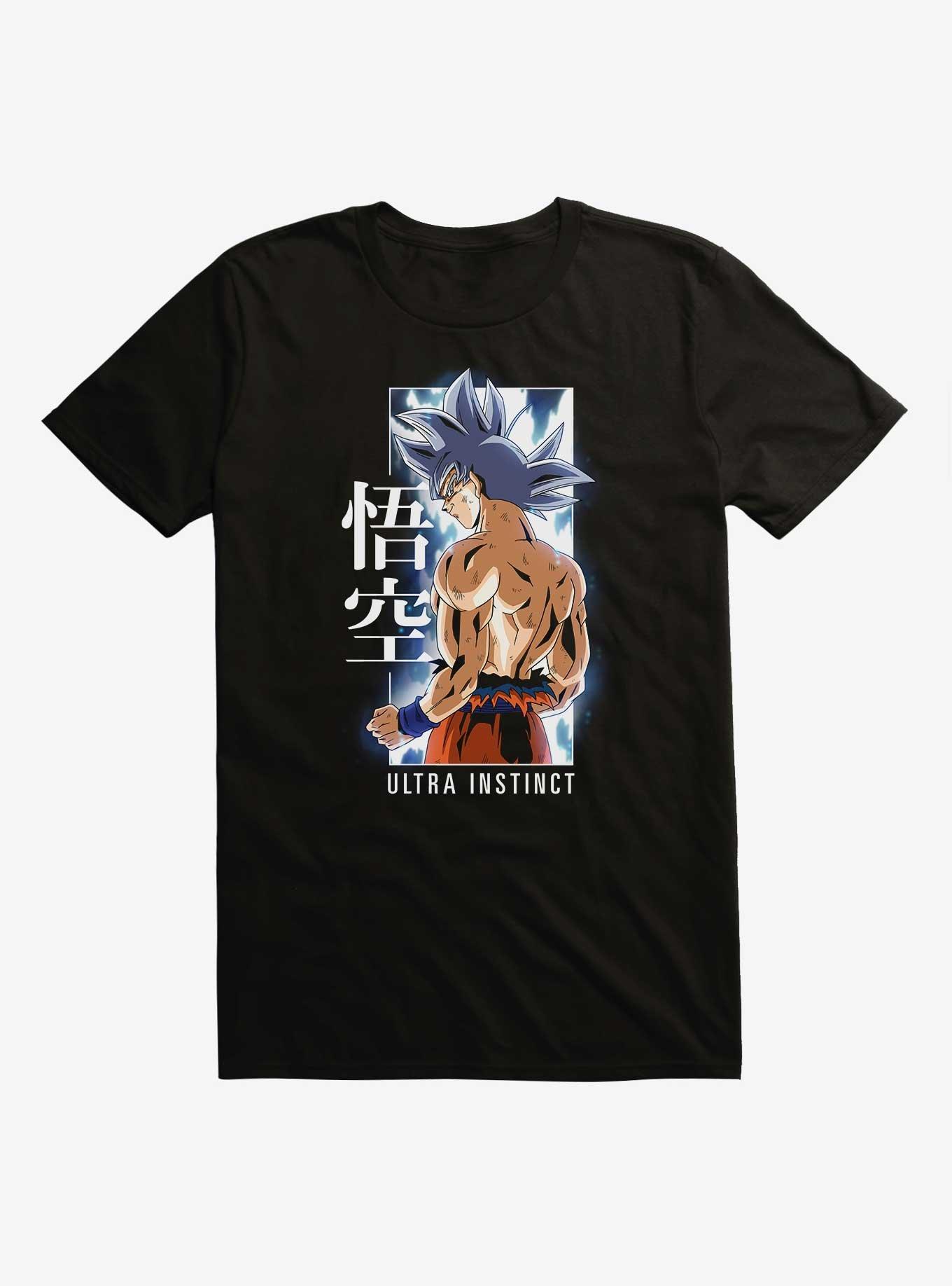 Dragon Ball Super Goku Ultra Instinct T-Shirt, BLACK, hi-res